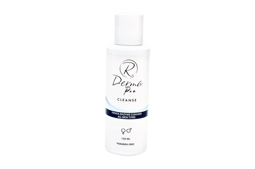 Bottle of 'R3 Derma Pro Cleanse'
